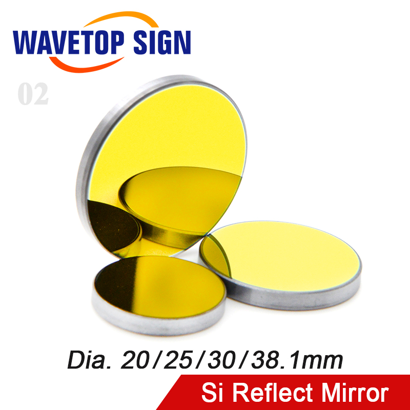 Co2 Laser Mirror - WaveTopSign Si Reflecterende Spiegel Dia.20 25