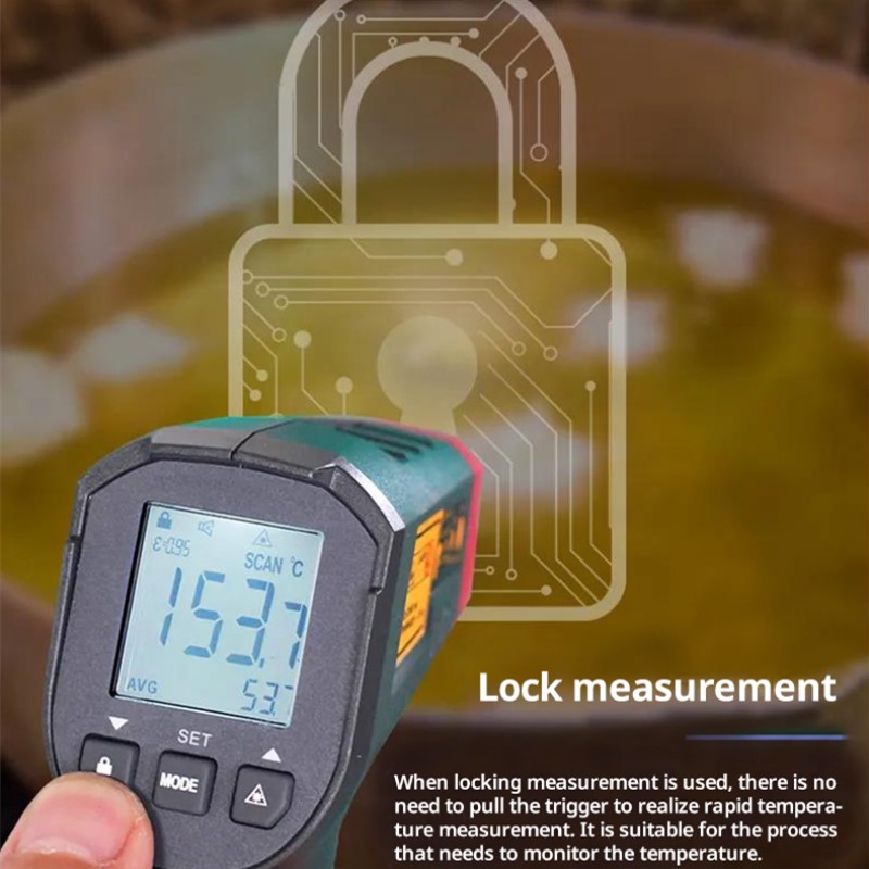 Industrial Laser Temperature Gun - UNI-T UT306S UT306C Digitale Thermometer Laser