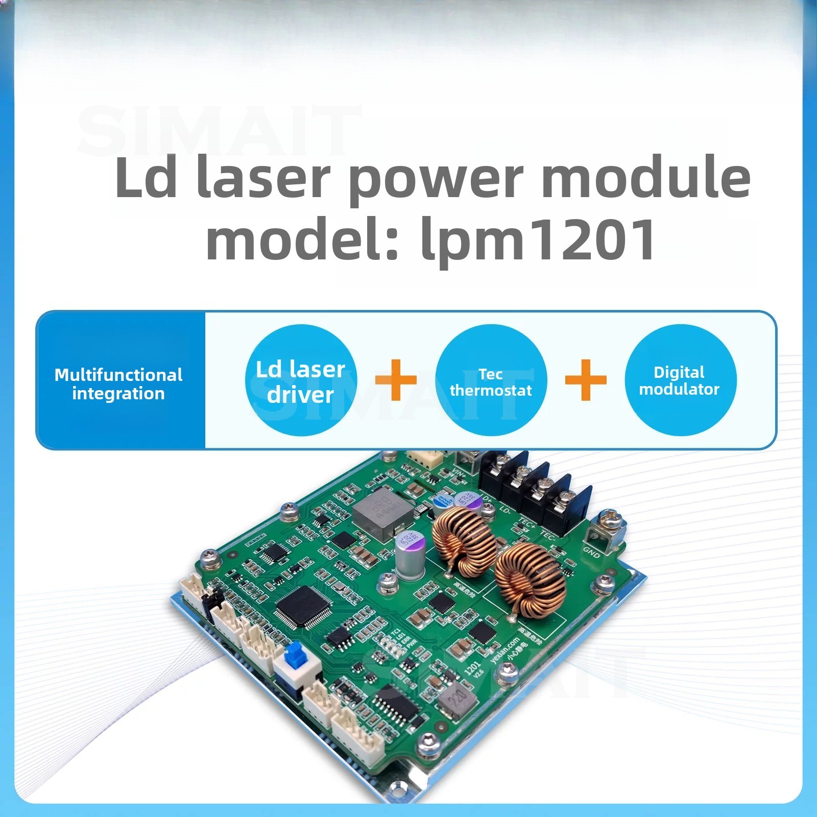 Diode Laser Module - LPM1201 12A 20V LD Laserdrivermodule |