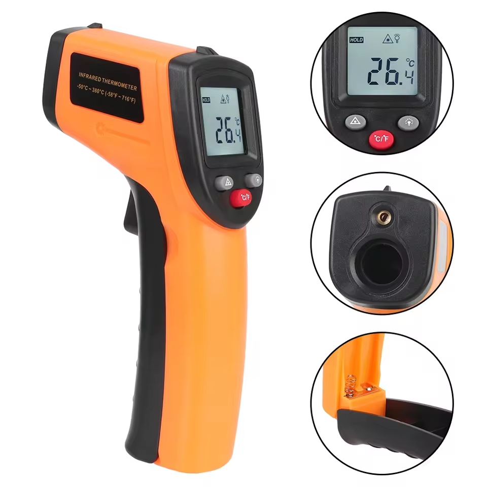 Industrial Laser Temperature Gun - Nieuw T600 T600A digitaal infrarood thermometerpistool