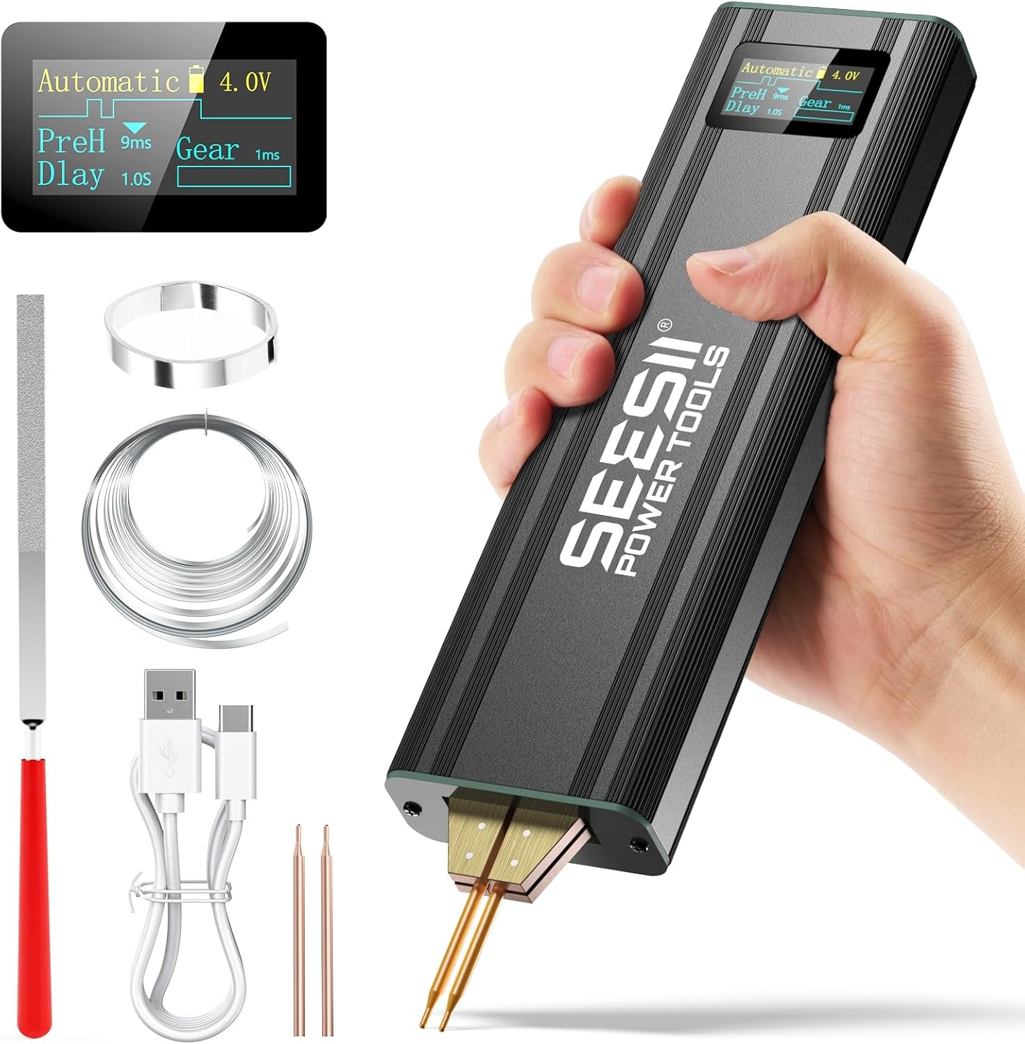 Industrial Laser Welding Tool - Seesii 80 versnellingen mini draagbare puntlasapparaat