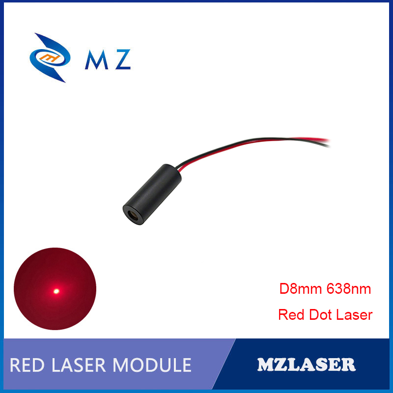Industrial Grade Laser Pointer - Compacte Mini Rode-Punt Laserdiode Module 638nm