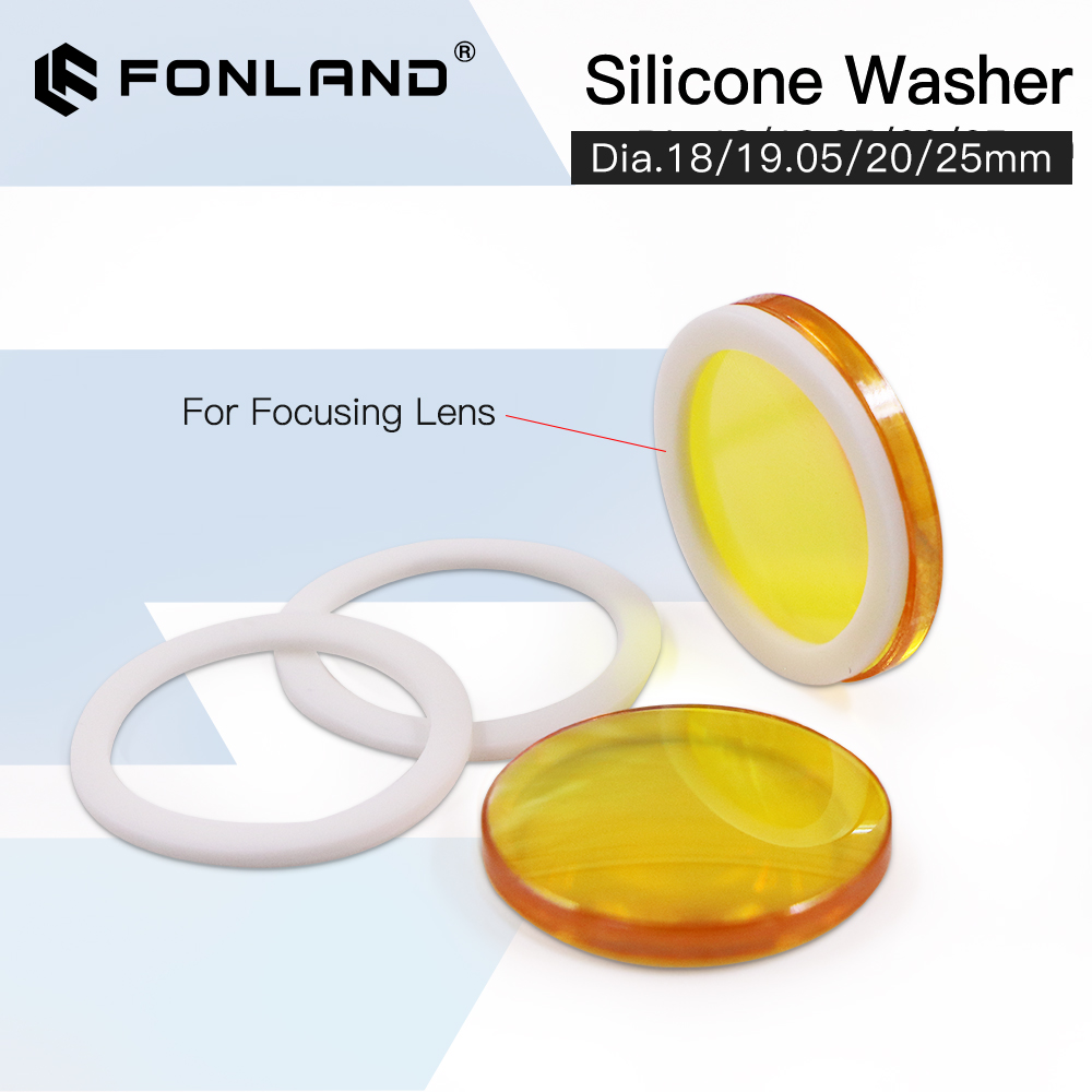Co2 Laser Mirror - Finland Focus Lenzen Siliconen Ring Dia.18