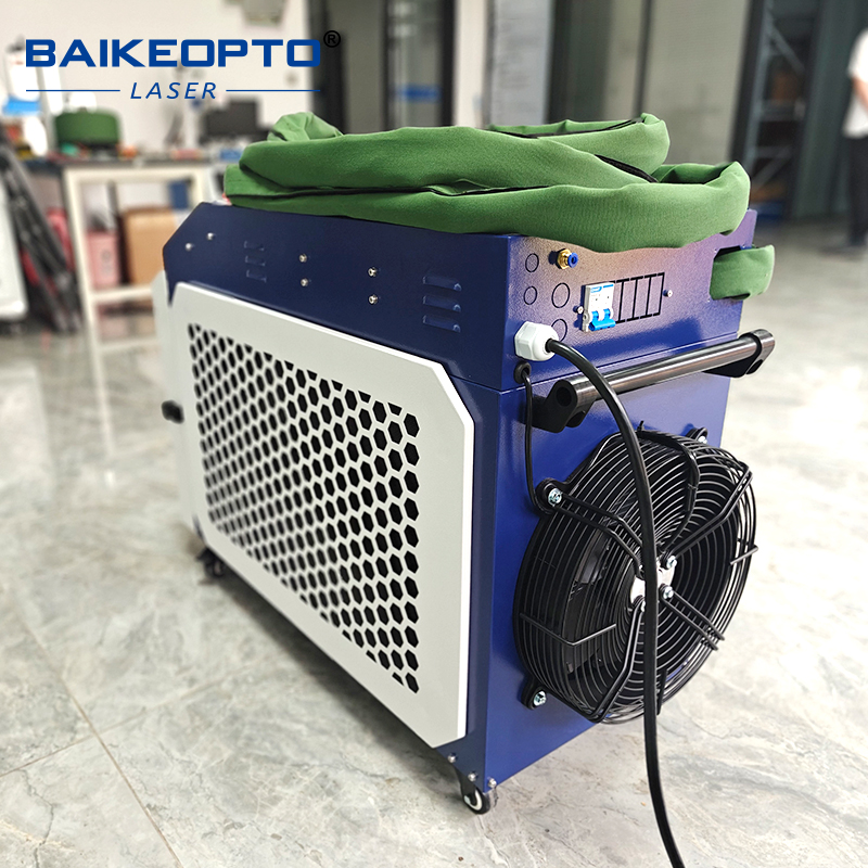 Industrial Laser Rust Remover - 1500W fiberlaserreinigingsmachine, roestverwijdering, verfverwijdering, verwijdering van