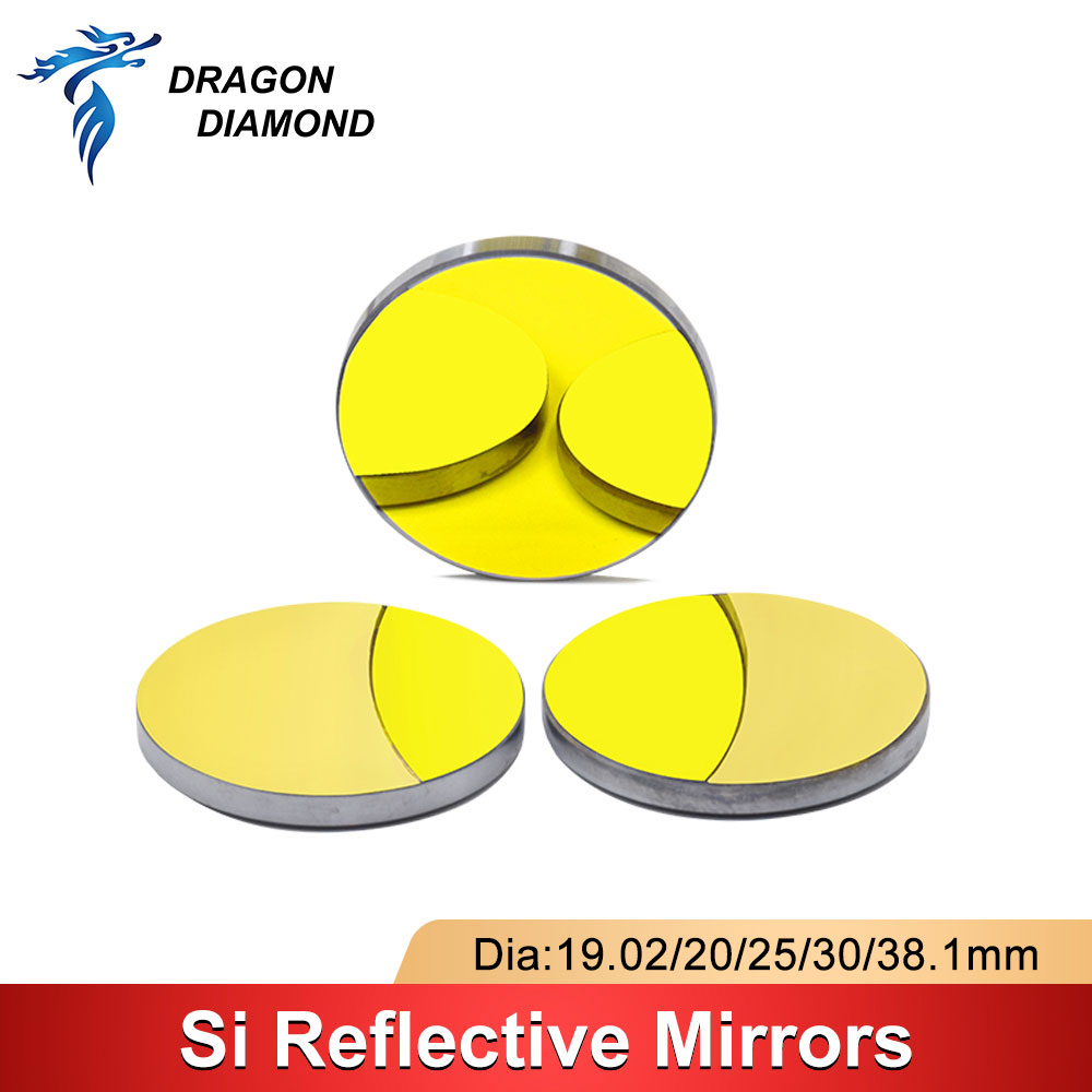 Co2 Laser Mirror - Draak Diamant 3Pcs Silicon CO2 Laser