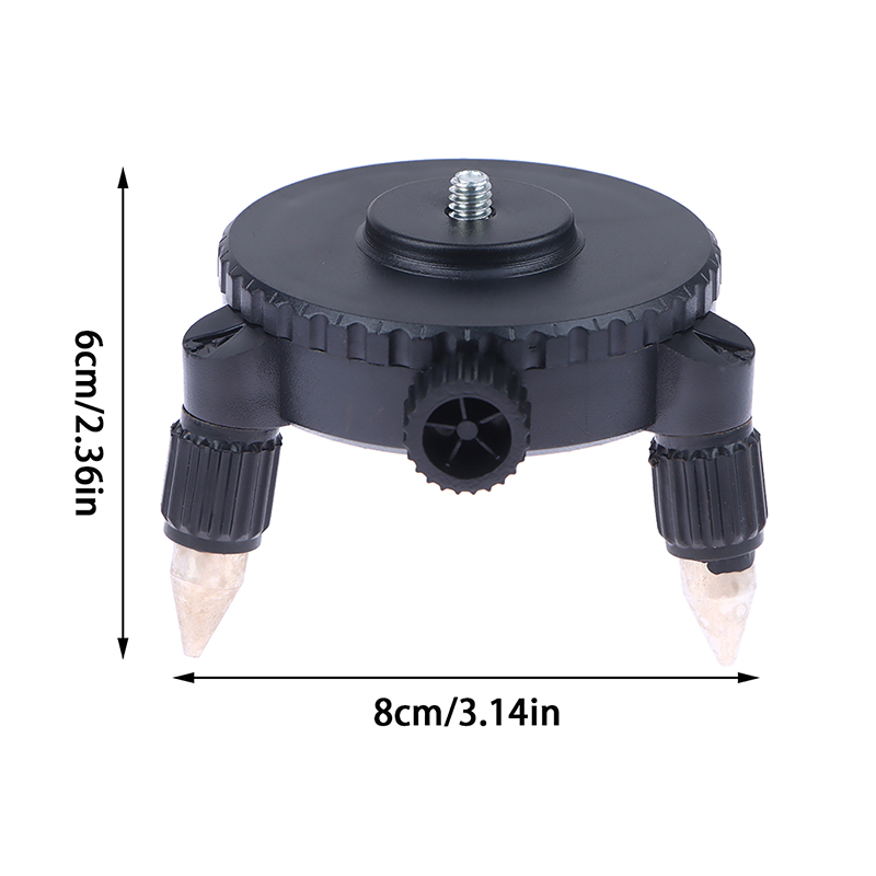 Industrial Laser Alignment Tool - 360-graden rotatie basisniveaumeteradapter statiefbeugel met 1/4