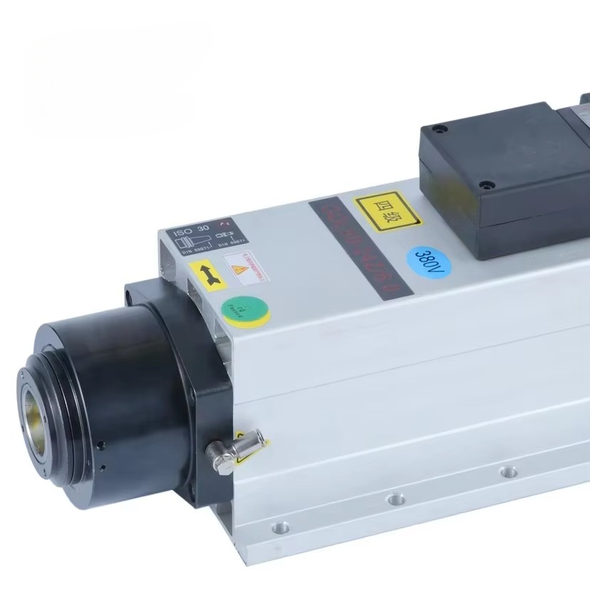 Cnc Spindle Motor - Hoge precisie CNC-machinegereedschap 6KW ISO30 luchtgekoelde