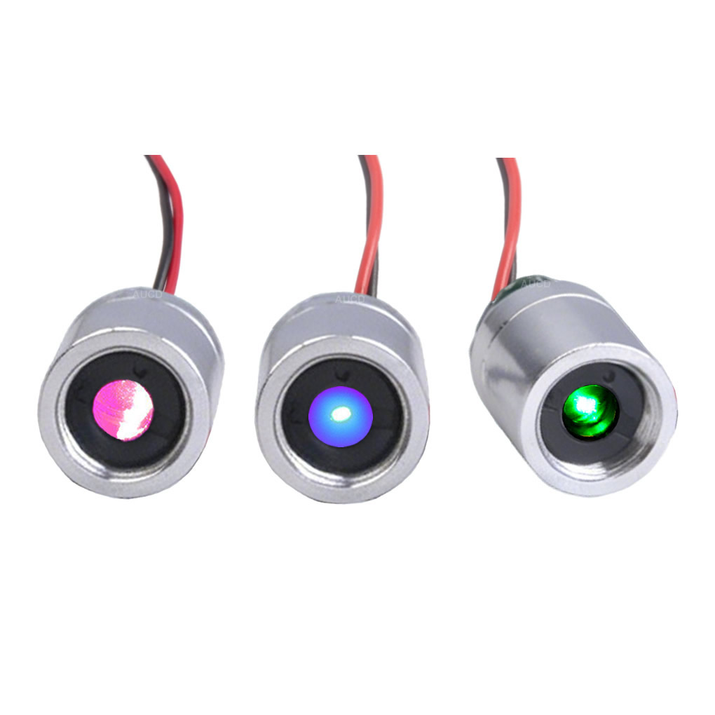 Diode Laser Module - Diameter 12x15mm DC5V Groen 60mW Rood