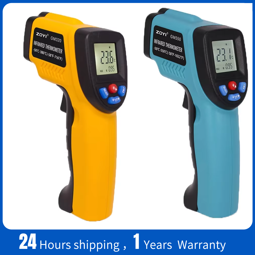 Industrial Laser Temperature Gun - Draagbare infraroodthermometer Temperatuurpistool voor het koken