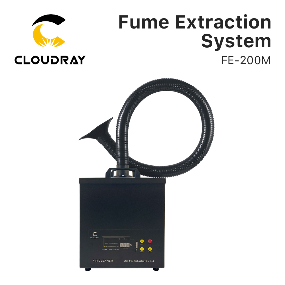 Laser Marking Machine - Cloudray Rookafzuigsysteem FE-200M voor lichte toepassingen