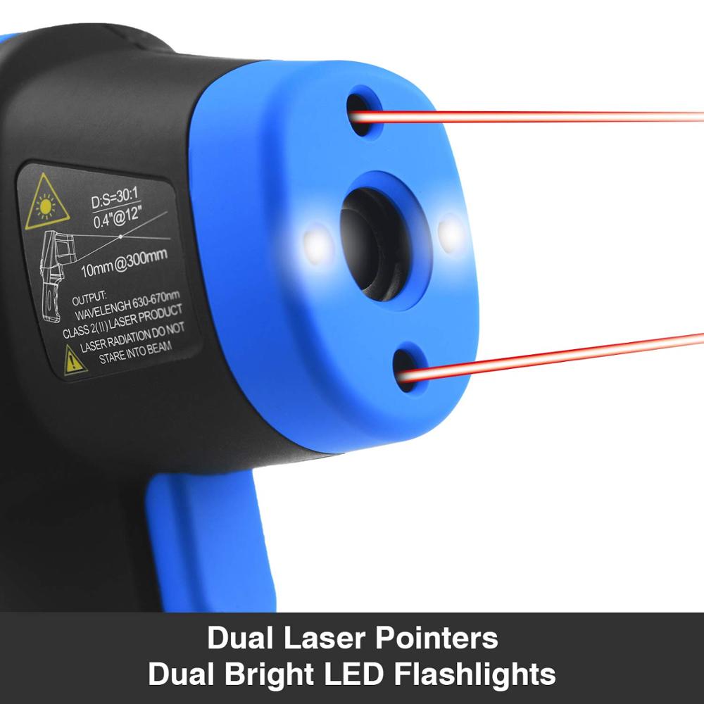 -50 ℃ Tot 1500 ℃ Laserthermome - Industrial Laser Temperature Gun recensie en prijs