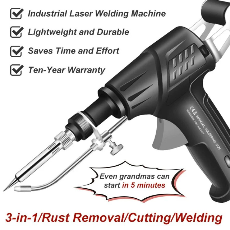 Soldeerpistoolset van industri - Industrial Laser Welding Tool recensie en prijs
