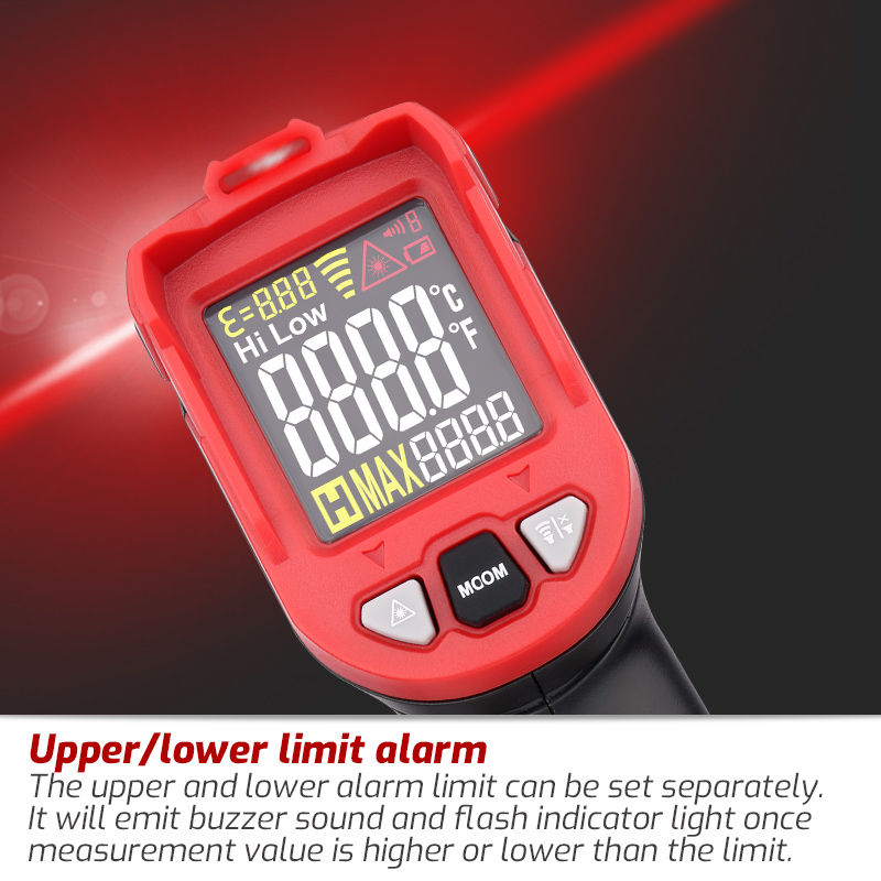 TA601A TA601B TA601C Infrarood - Industrial Laser Temperature Gun recensie en prijs