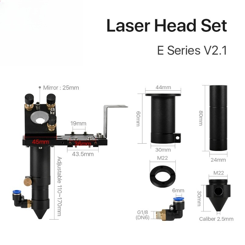 Cloudray E-serie CO2-kopset me - Co2 Laser Mirror recensie en prijs