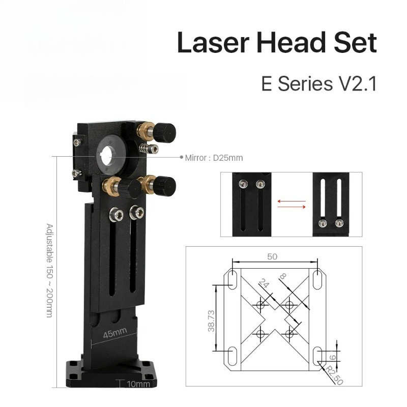 Cloudray E-serie CO2-kopset me - Co2 Laser Mirror recensie en prijs