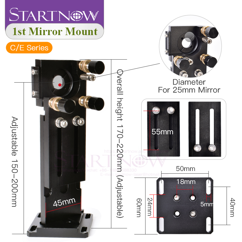 Startnow CO2 Laserkop Set Len  - Co2 Laser Mirror recensie en prijs
