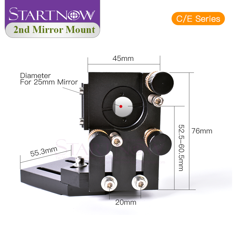 Startnow CO2 Laserkop Set Len  - Co2 Laser Mirror recensie en prijs