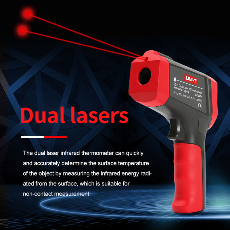 UNI-T Digitale Infraroodthermo - Industrial Laser Temperature Gun recensie en prijs