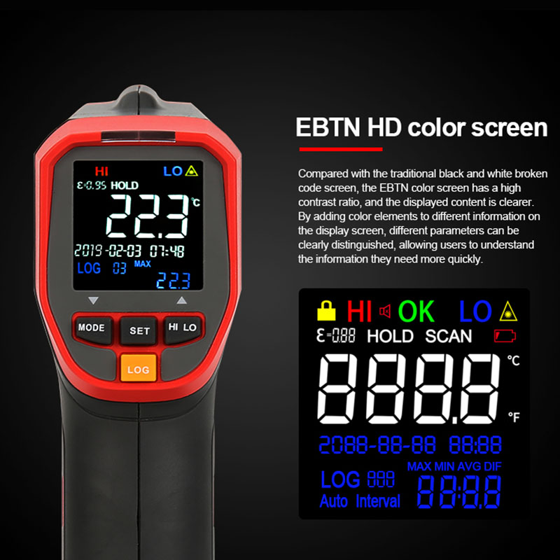 UNI-T Digitale Infraroodthermo - Industrial Laser Temperature Gun recensie en prijs