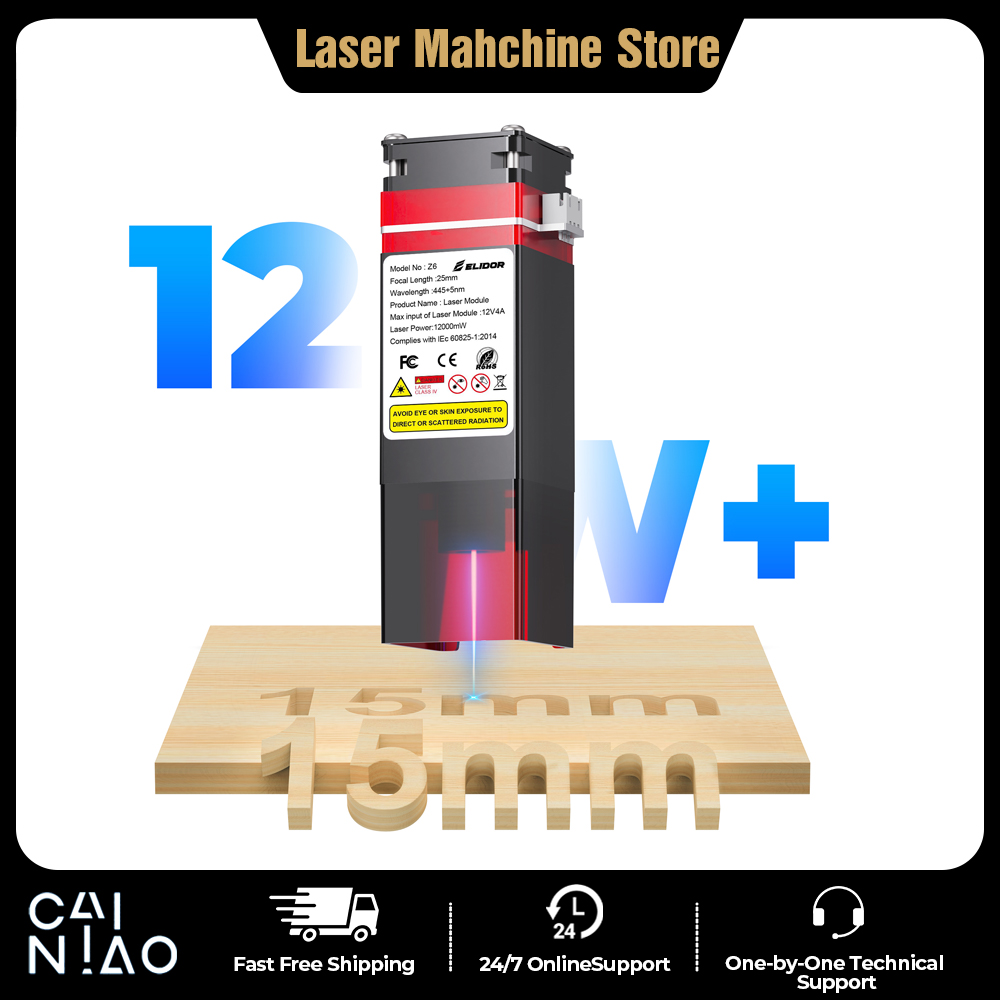 ELIDOR Z6 6W/12W Laser Module  - Diode Laser Module recensie en prijs
