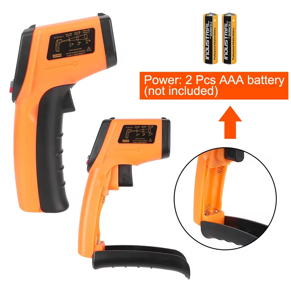 Nieuw T600 T600A digitaal infr - Industrial Laser Temperature Gun recensie en prijs
