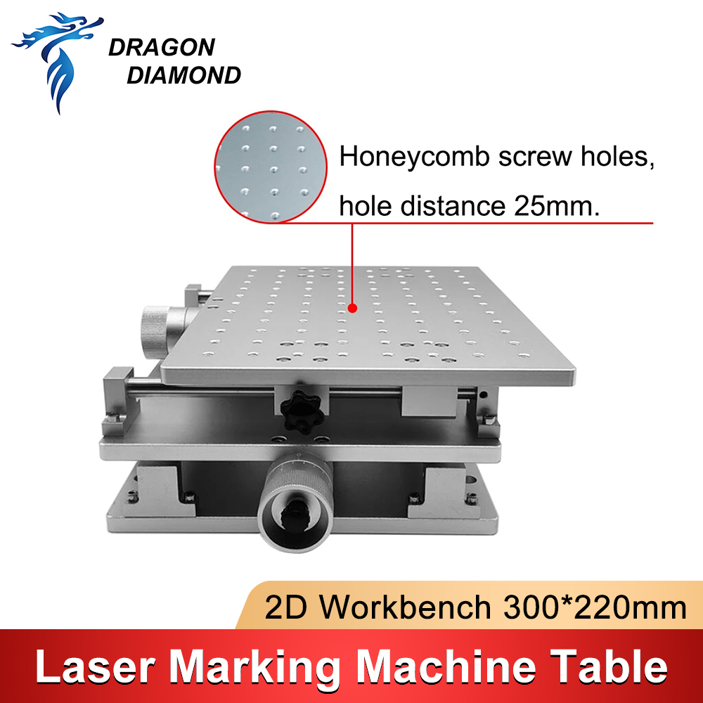 300*220mm 2D Werktafel XY 2 Ax - Laser Marking Machine recensie en prijs