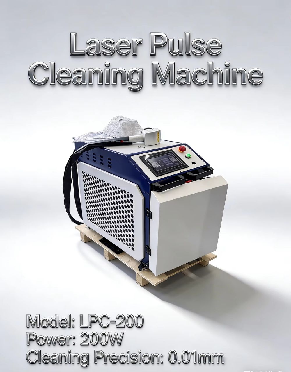 Niet-vervuilende snelle stripp - Industrial Laser Cleaning Equipment recensie en prijs