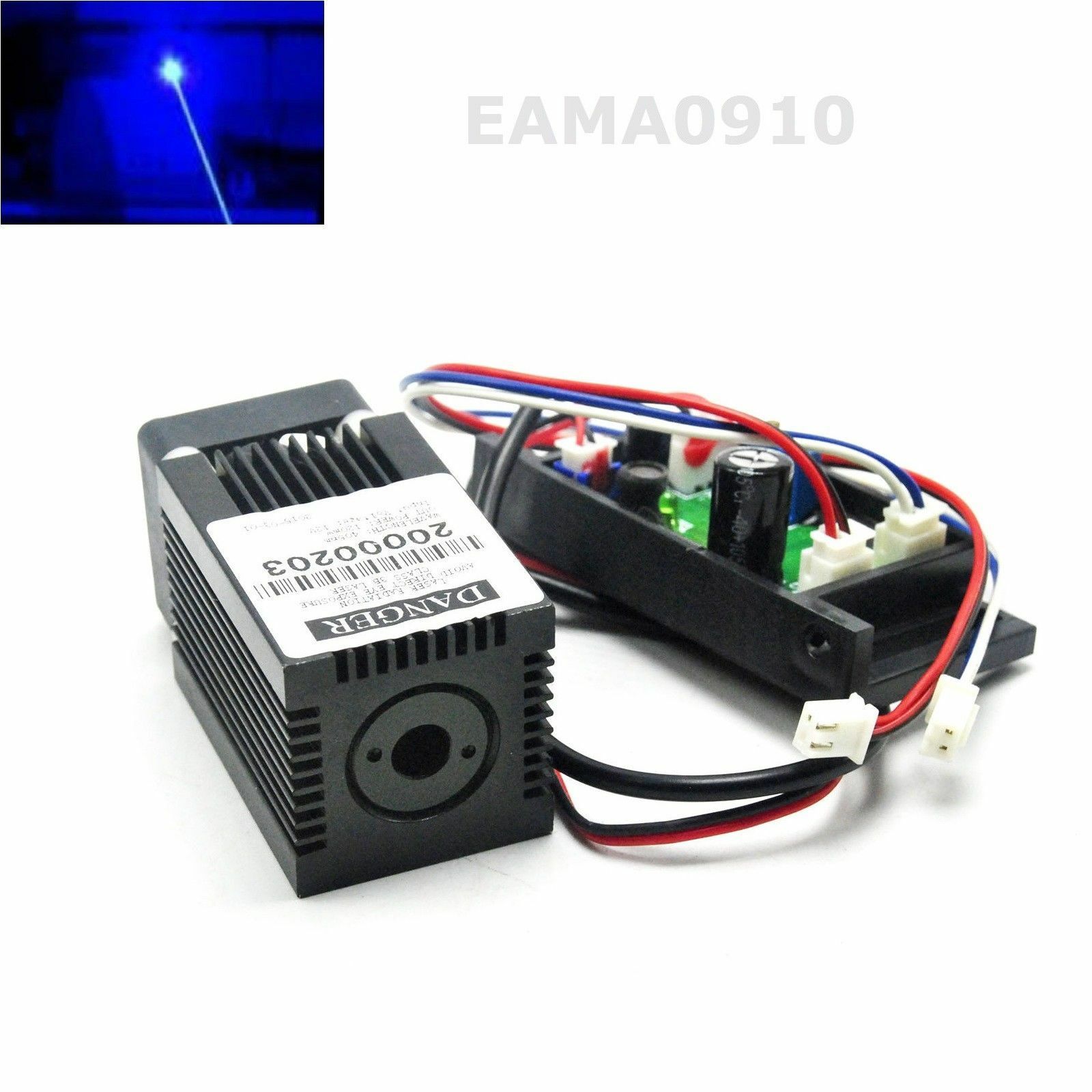 445nm 450nm 300mW 12V Blue Dot - Diode Laser Module recensie en prijs