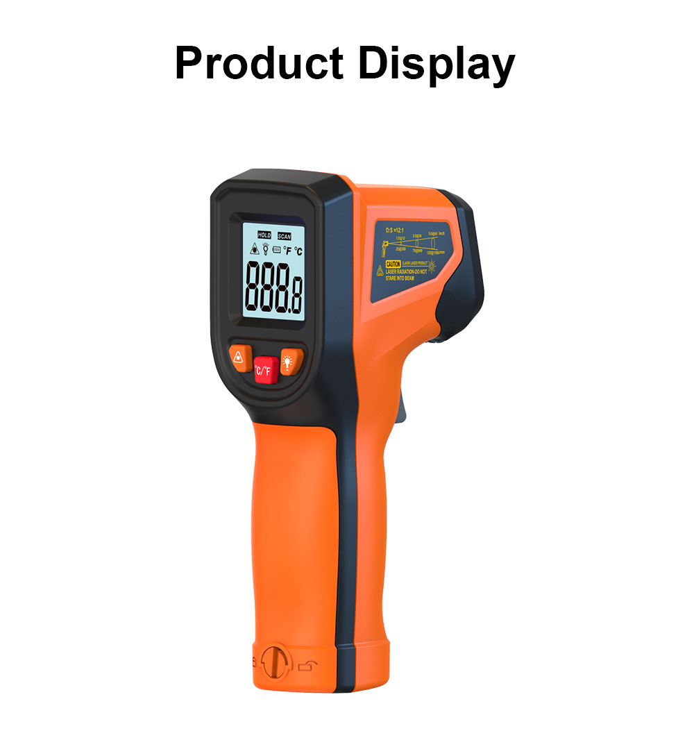 T600 T600A Digitale infraroodt - Industrial Laser Temperature Gun recensie en prijs