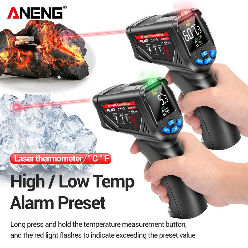ANENG TH05 Infraroodthermomete - Industrial Laser Temperature Gun recensie en prijs
