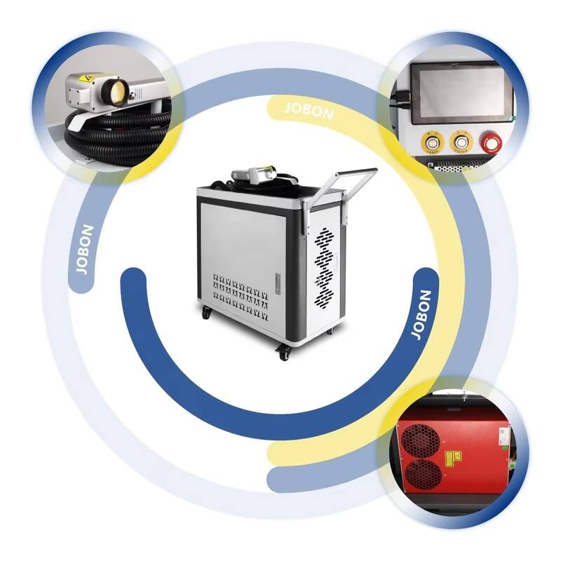 100 Watt Pulse Fiber Laserrein - Industrial Laser Cleaning Equipment recensie en prijs