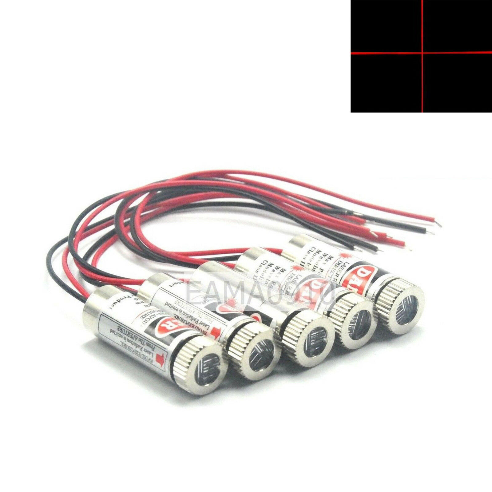 5 Stuks Focussable 3-5V 650nm  - Diode Laser Module recensie en prijs