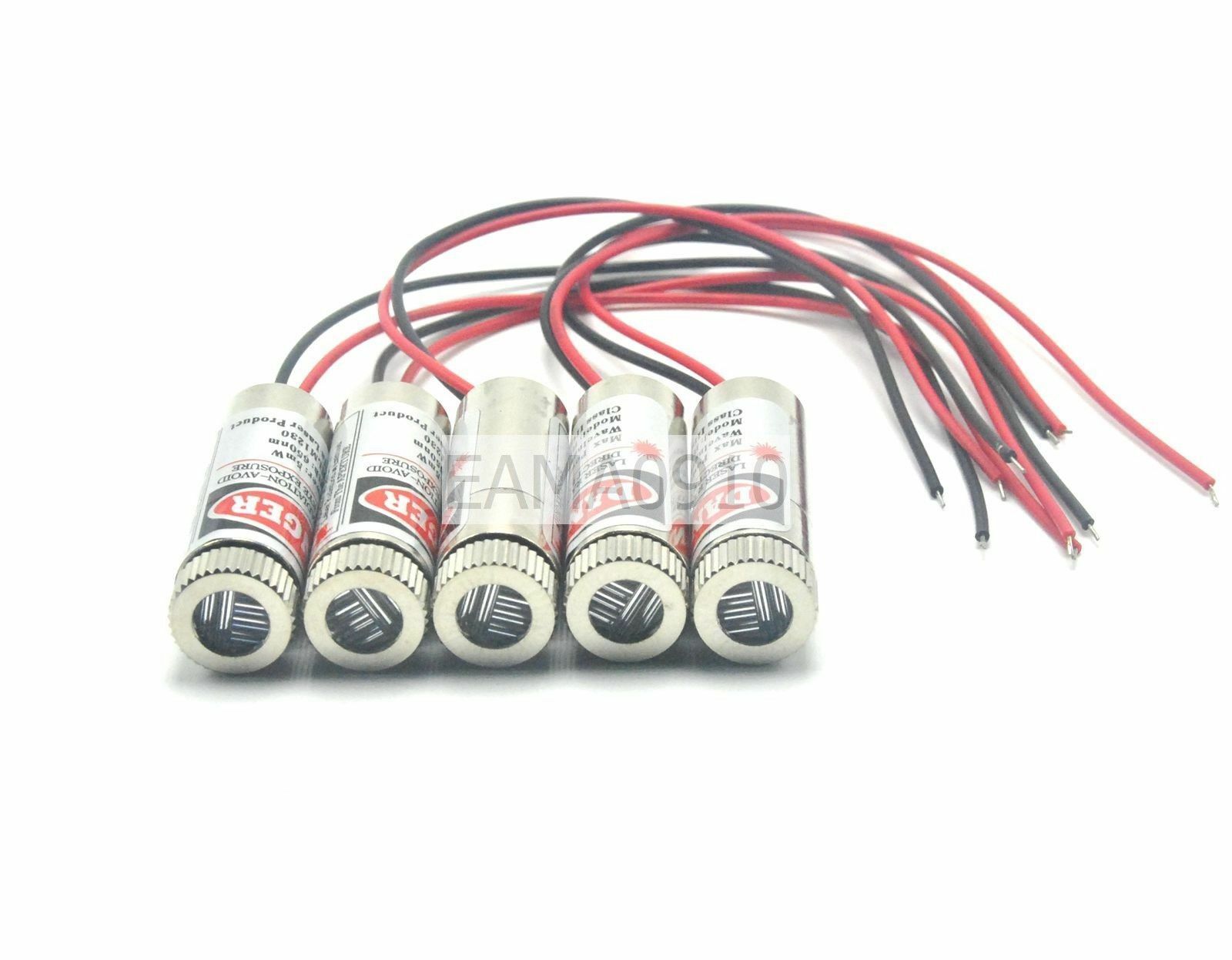 5 Stuks Focussable 3-5V 650nm  - Diode Laser Module recensie en prijs