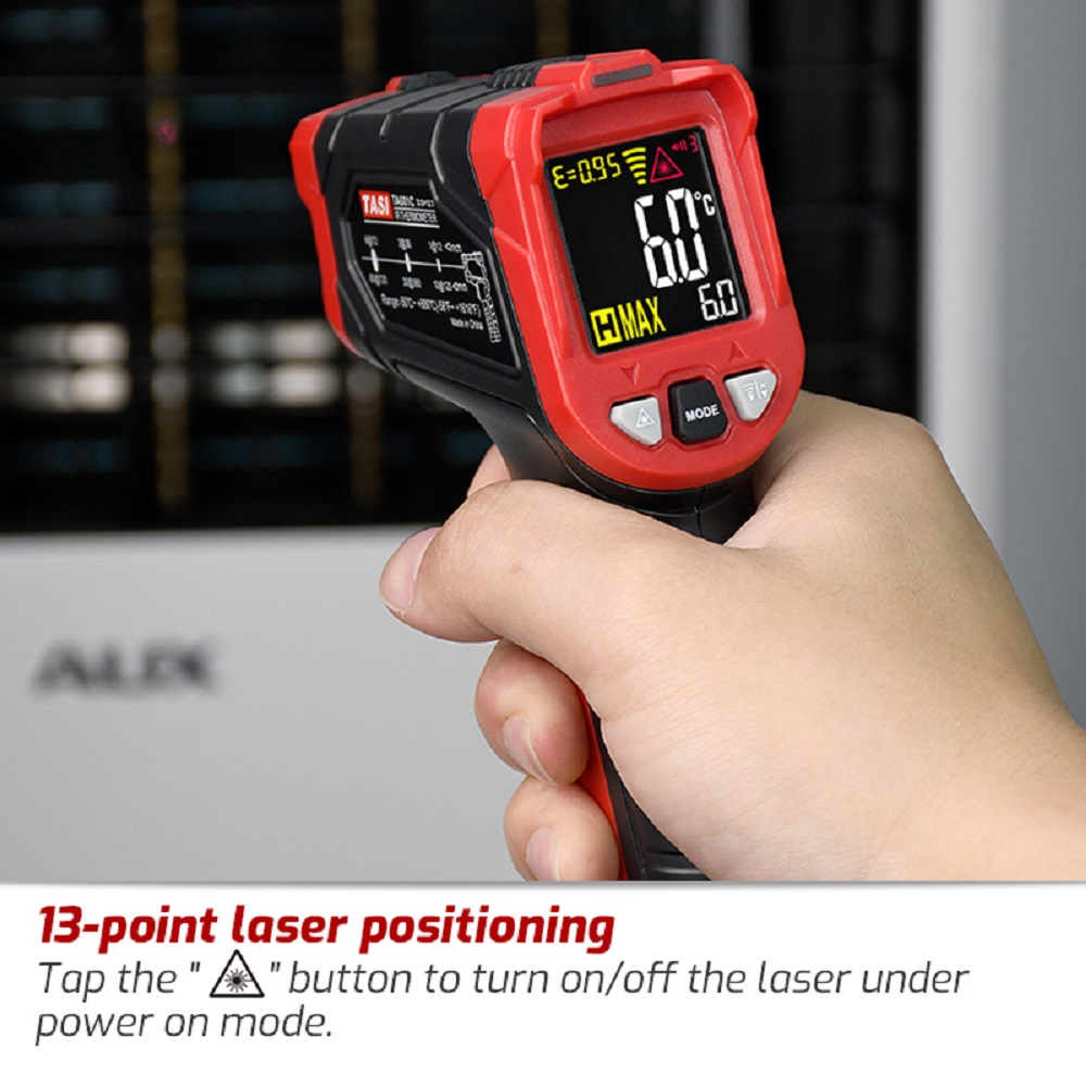TASI TA601A TA601B TA601C Infr - Industrial Laser Temperature Gun recensie en prijs