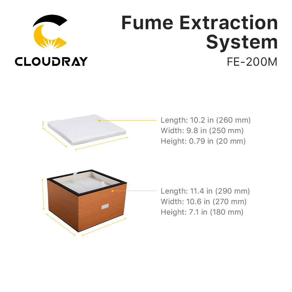 Cloudray Rookafzuigsysteem FE- - Laser Marking Machine recensie en prijs